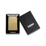 فندک زیپو اورجینال برنجی آنتیک براس کد 48267 - تصویر 4