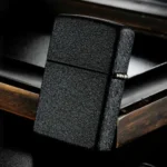 فندک زیپو مدل Black Crackle کد 236، مشکی آسفالتی - تصویر 4